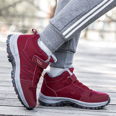 Damen Wasserdichte Orthopädische Schneeschuhe mit Warmem Futter