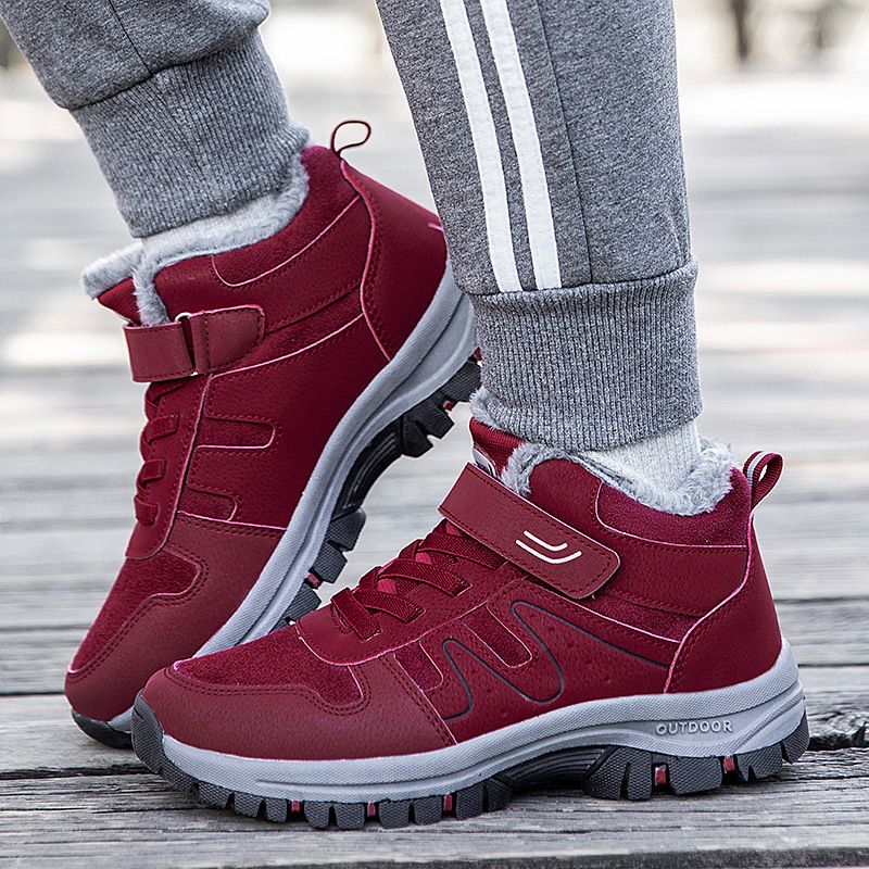 Damen Wasserdichte Orthopädische Schneeschuhe mit Warmem Futter