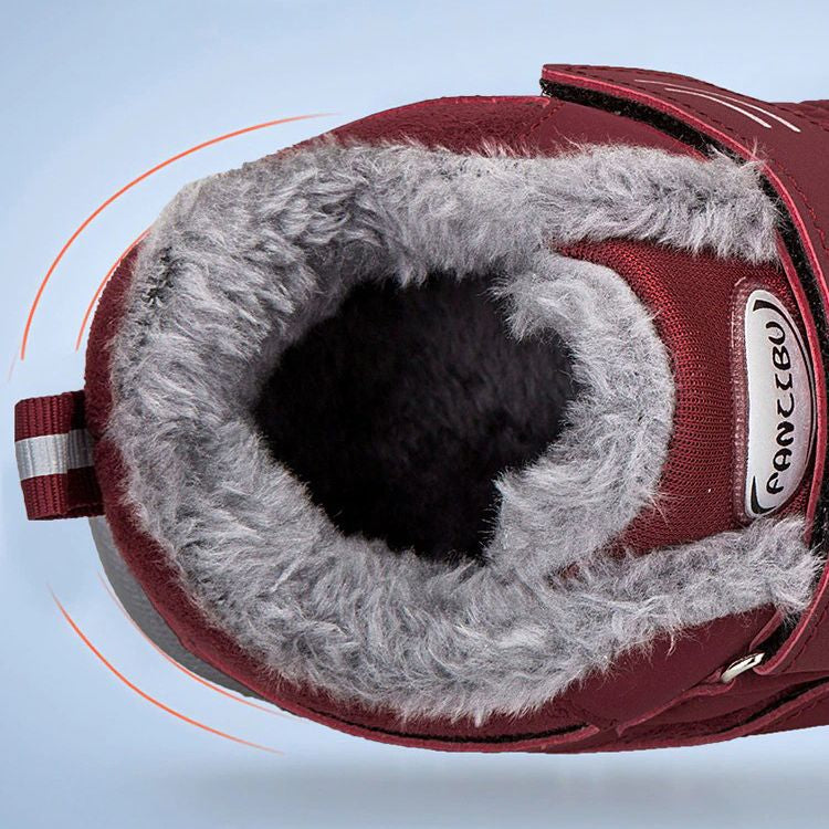 Damen Wasserdichte Orthopädische Schneeschuhe mit Warmem Futter