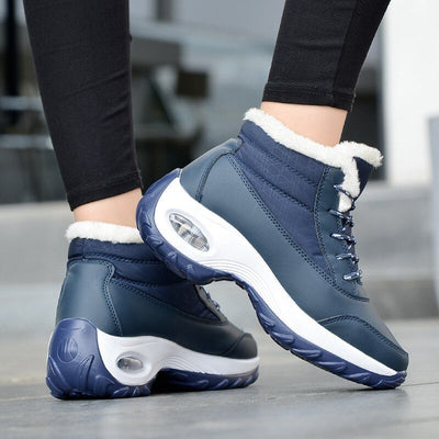 Damen Wasserdichte Schneestiefel mit Warmfutter