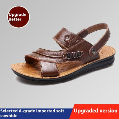 Grant – Herrensandalen aus Premium-Veganleder für den Sommer