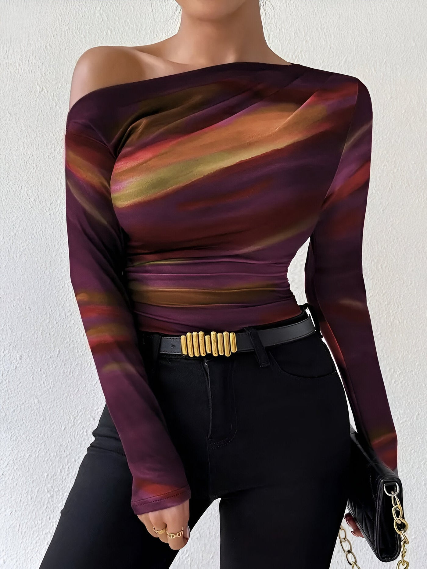 Roselie | Elegantes & Stilvolles Langarm-T-Shirt