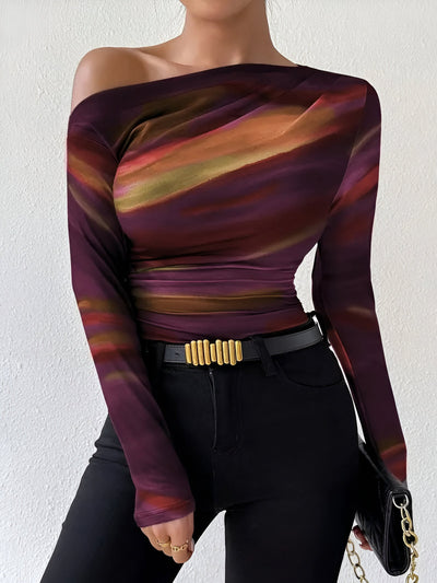 Roselie | Elegantes & Stilvolles Langarm-T-Shirt