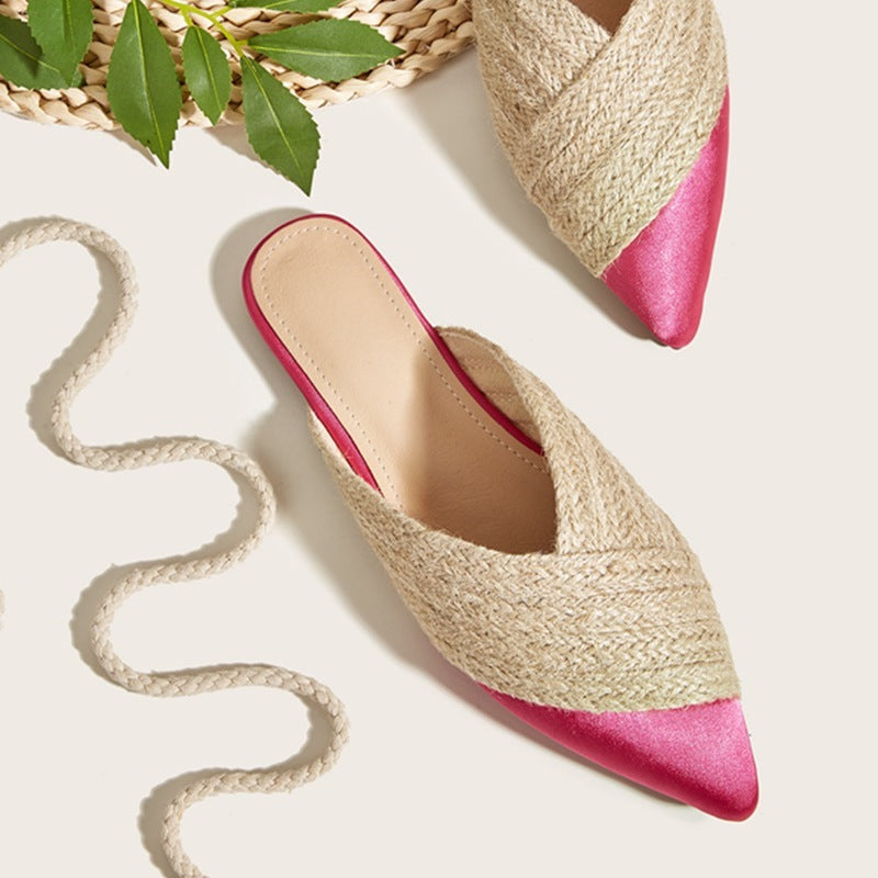 Angela – Halbschuhe aus Hanfseil für Damen