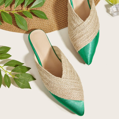 Angela – Halbschuhe aus Hanfseil für Damen