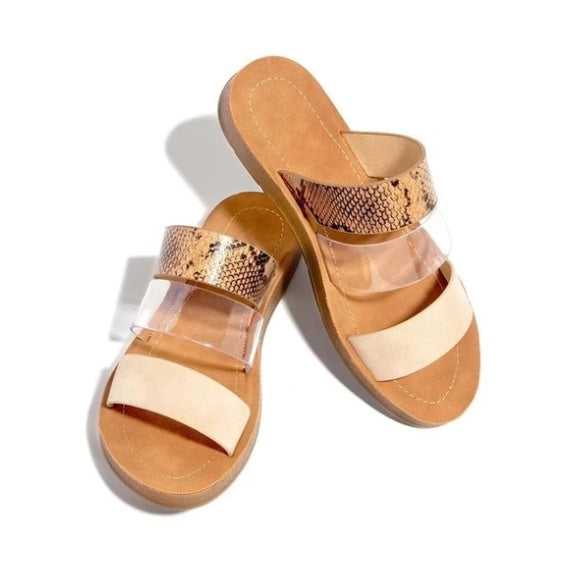 Dawn – Schlangenmusterschuhe für Damen