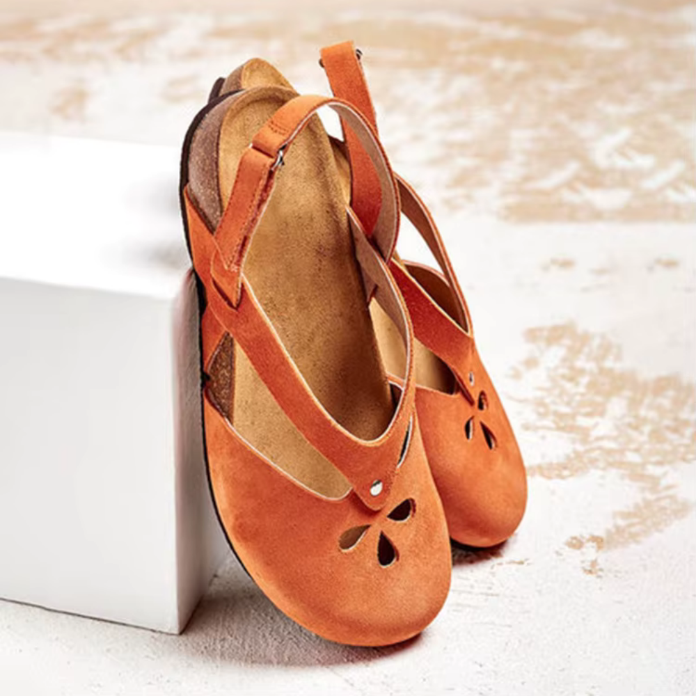 ALTHEA – Retro-sandalen mit charme komfort für den sommer