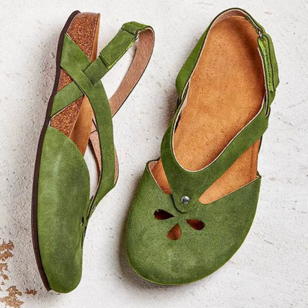 ALTHEA – Retro-sandalen mit charme komfort für den sommer