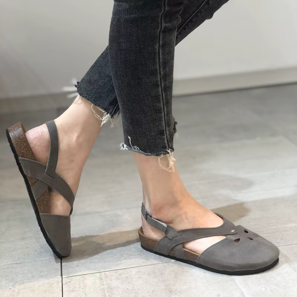ALTHEA – Retro-sandalen mit charme komfort für den sommer