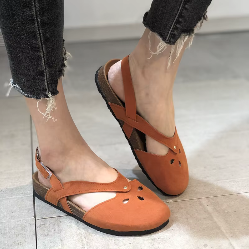 ALTHEA – Retro-sandalen mit charme komfort für den sommer