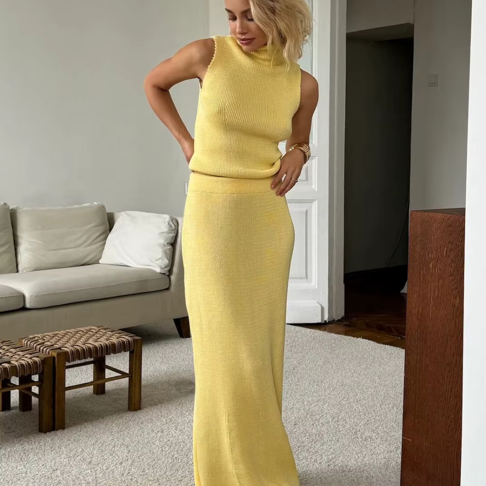 SOLVIA – Das strickset  für einen sonnigenauftritt mit stil