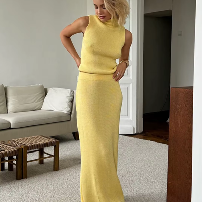 SOLVIA – Das strickset  für einen sonnigenauftritt mit stil