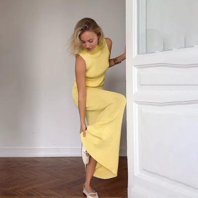 SOLVIA – Das strickset  für einen sonnigenauftritt mit stil