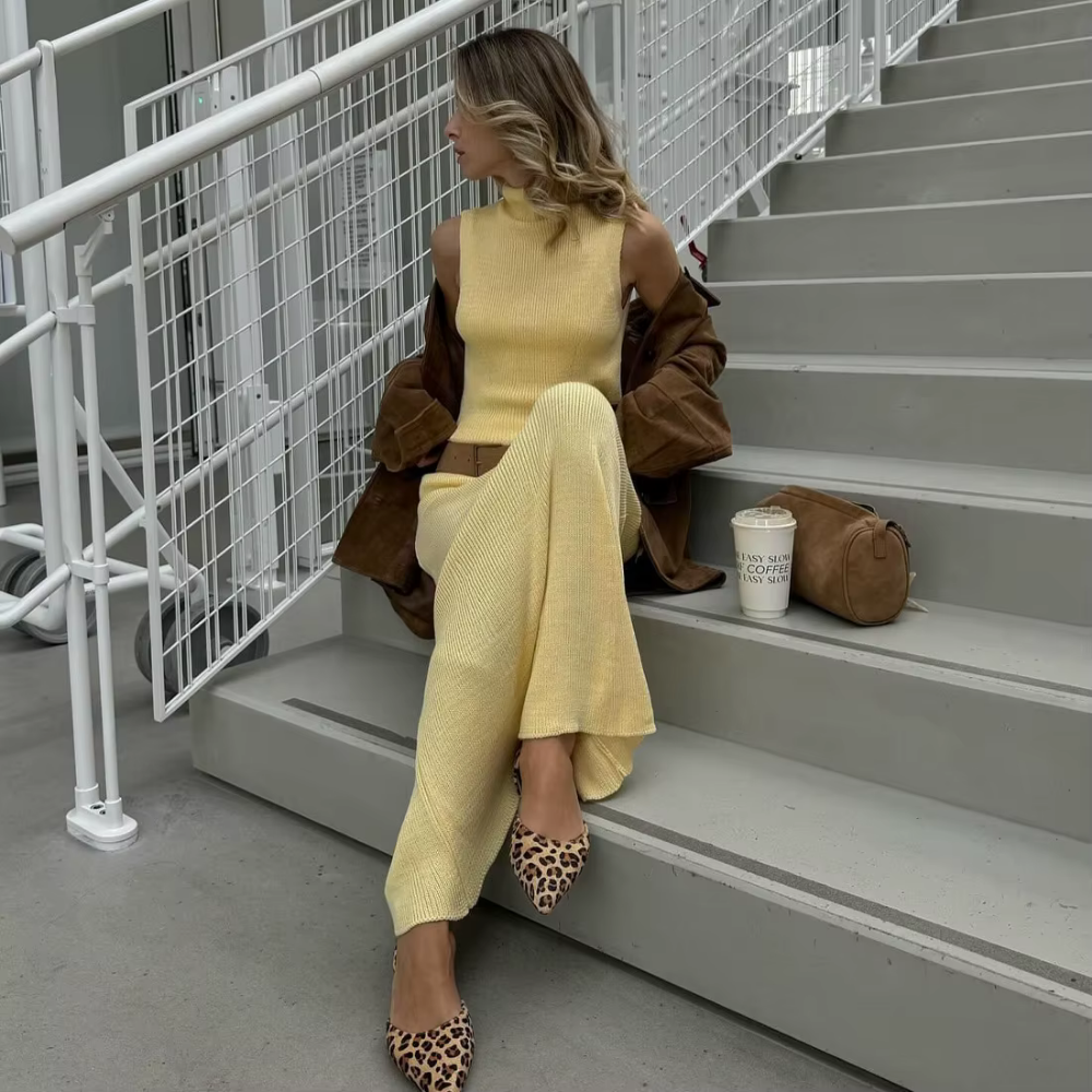 SOLVIA – Das strickset  für einen sonnigenauftritt mit stil