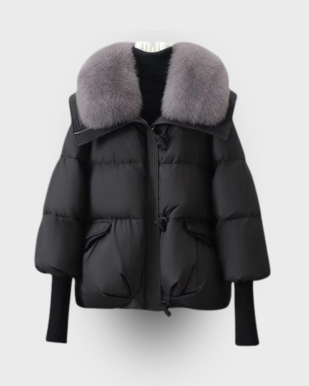 Pufferjacke Schwarz - Astra