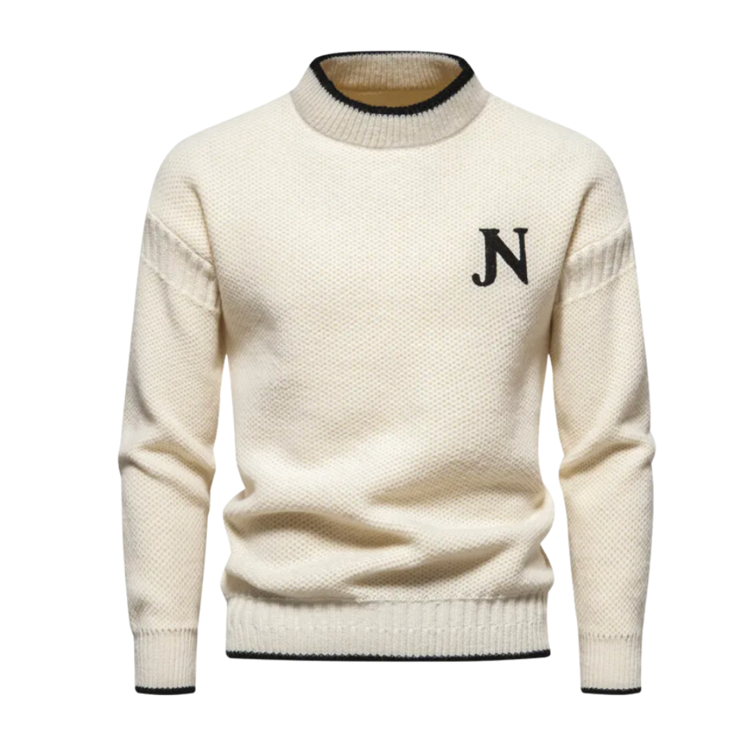 Klassischer Herren-Strickpullover