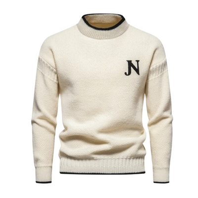 Klassischer Herren-Strickpullover