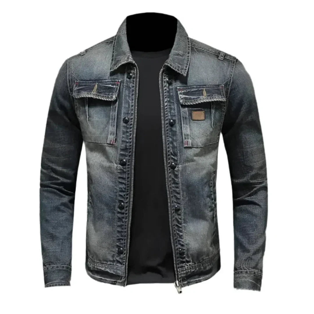 Denimjacke Grau - Max