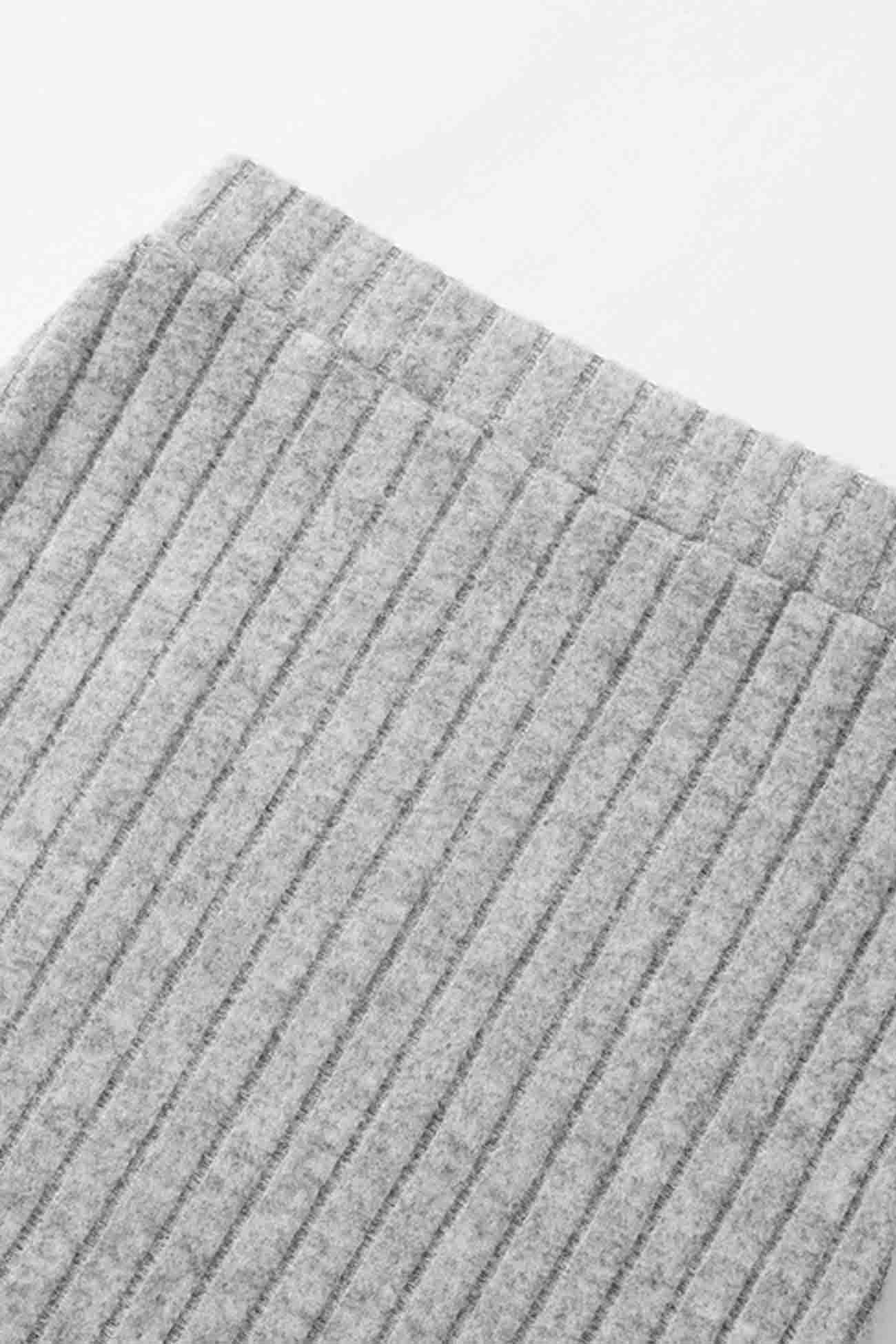 Gestrickter Rock für Damen mit Schlitz - Theanys