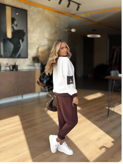 Valene – Freizeithose Mit Elastischem Bund Und Taschen