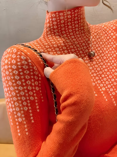 Jerrileen | Schicker Pullover mit Geo-Muster