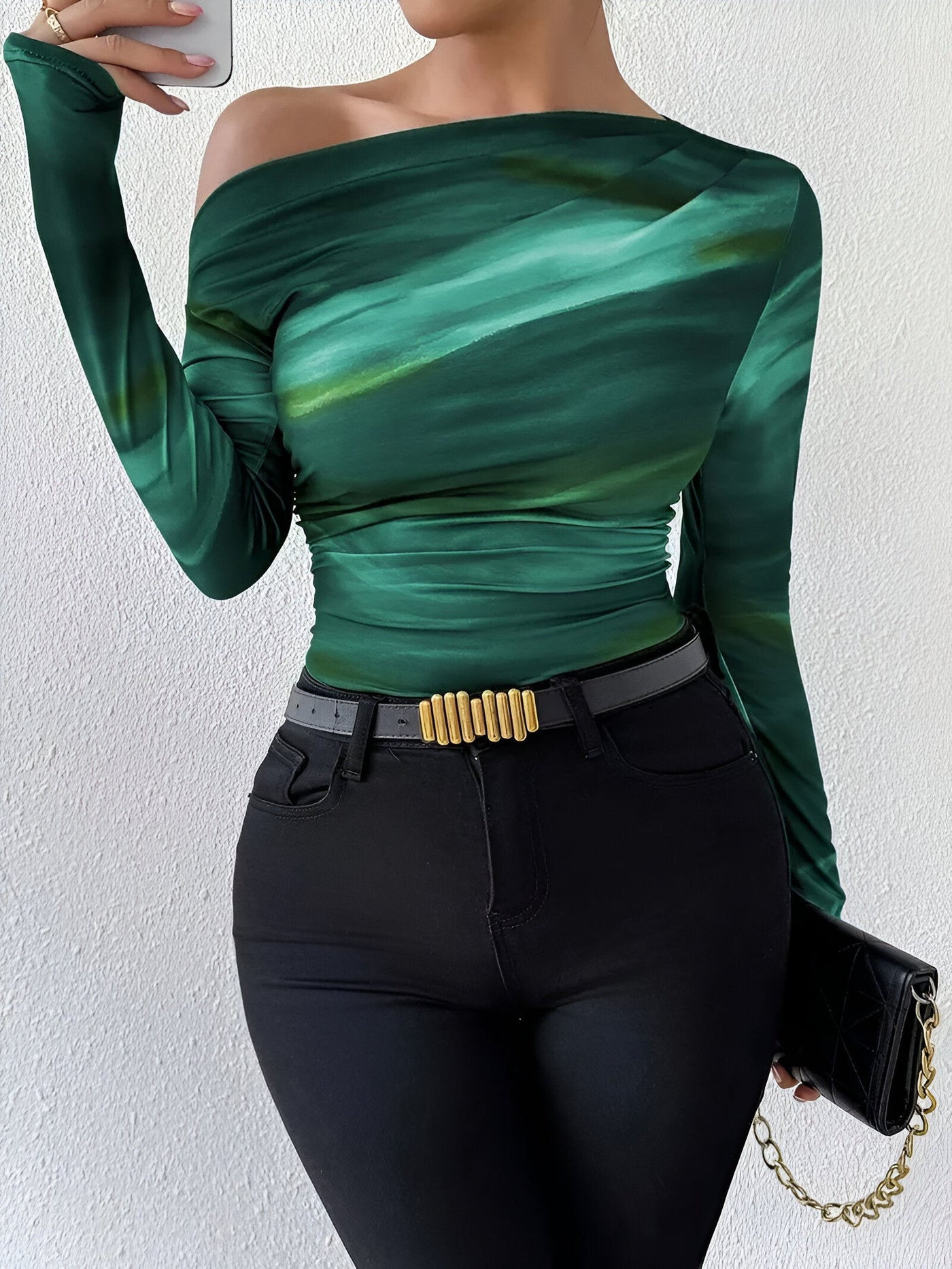 Ivelisse | Elegantes Casual Langarm-T-Shirt