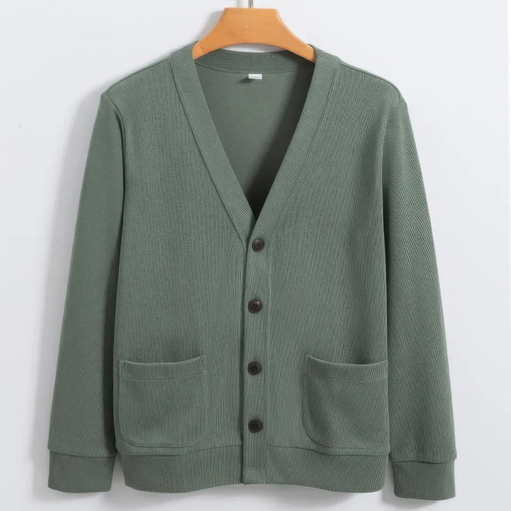 Klassischer Herren V-Ausschnitt Pullover