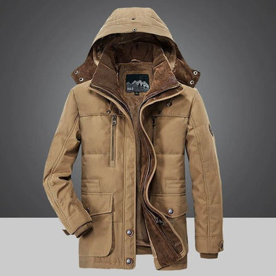 Thermo Winterparka Blau - Finn