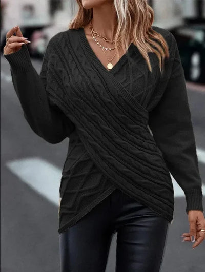 Gemütlicher Strickpullover für Damen