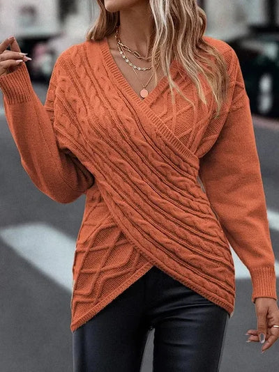 Gemütlicher Strickpullover für Damen