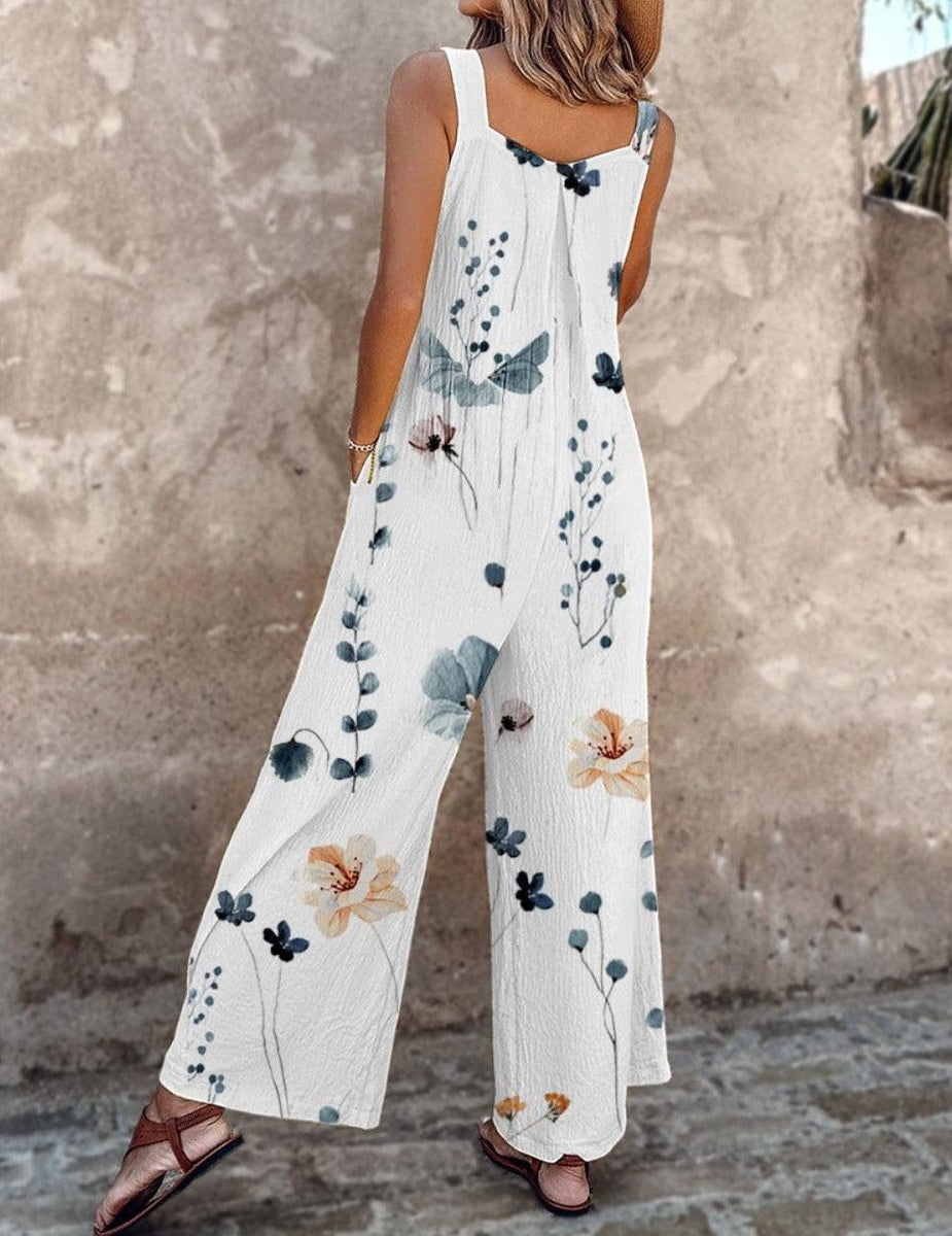 Lina™ | Eleganter Jumpsuit mit Taschen