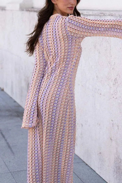 Dalia® | Spitzenkleid mit ausgehöhltem V-Ausschnitt