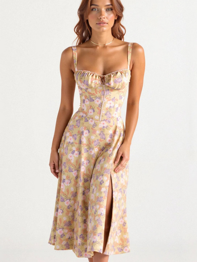 VALERIE – Das midikleid mit korsett-charme für eine feminine silhouette