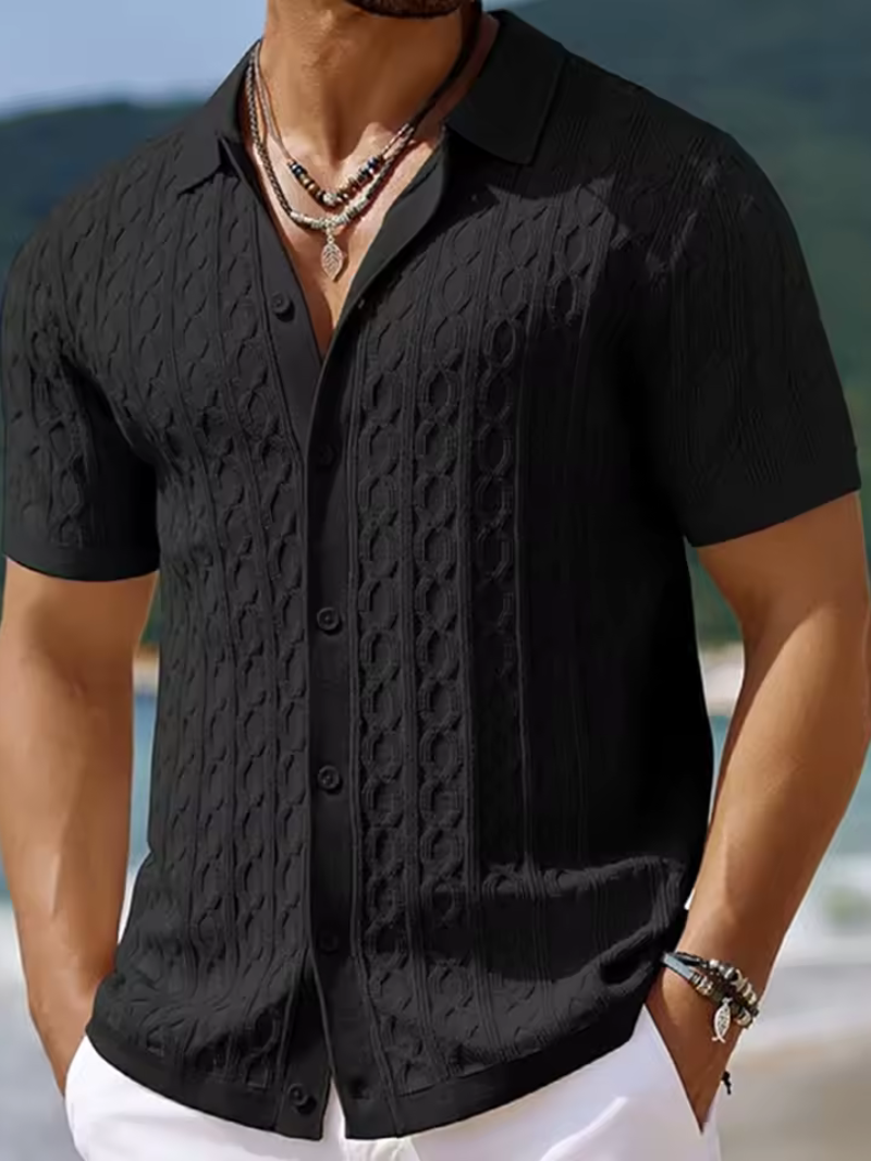 Alessaro – das leichte strickpolo für männer mit anspruch und feinem stilgefühl