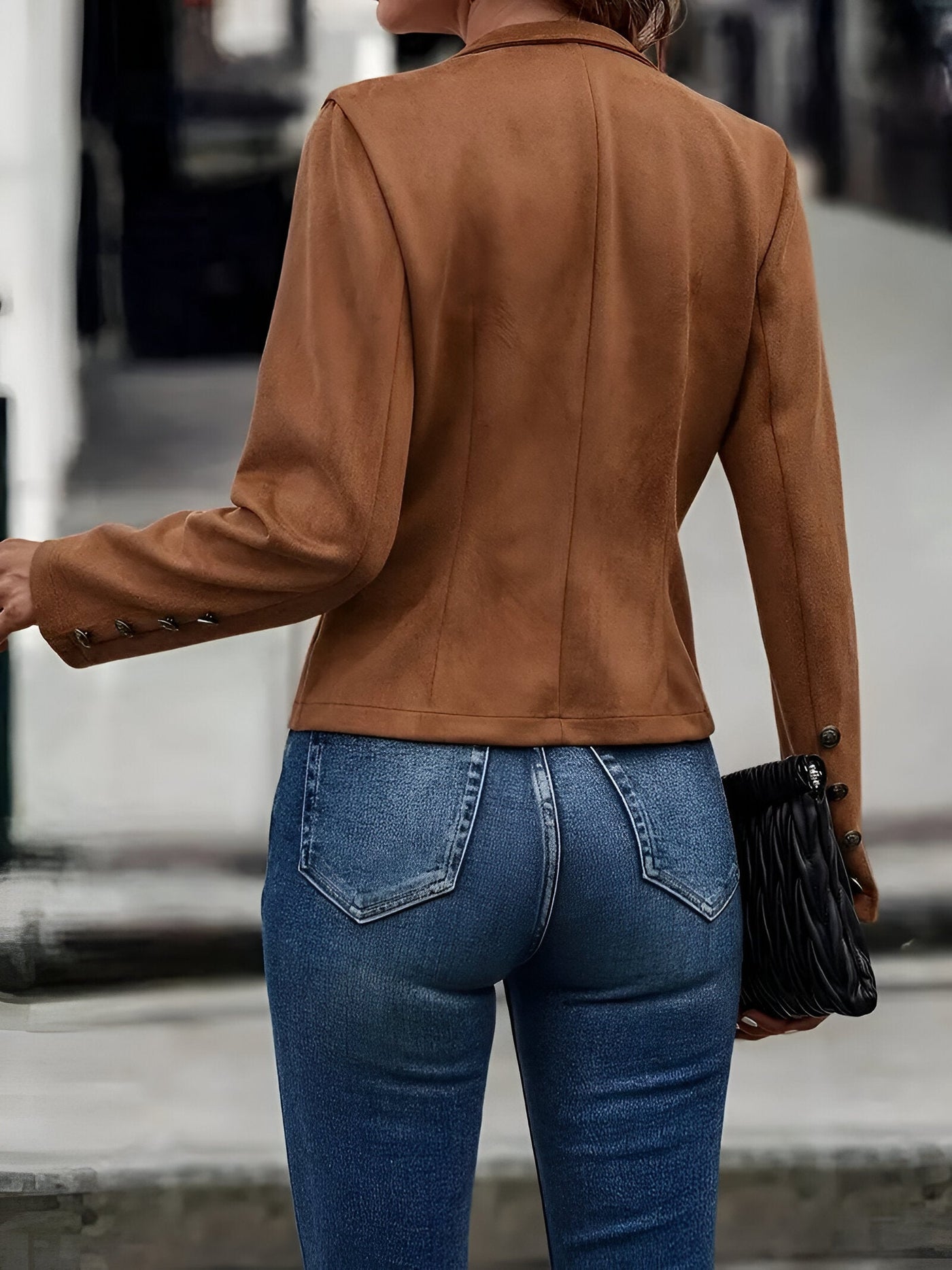 Johanna | Doppelreihige Vintage-Jacke