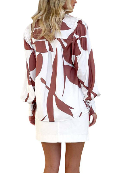 Lyra® | Modisches und personalisiertes, lässiges Hemd mit Laternenärmeln