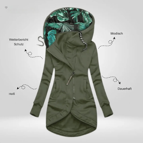 GEOGYA™ | Eleganter Damen-Wintermantel aus Premium-Wolle