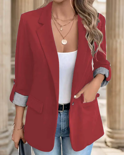 JANELA – Eleganter Damenblazer mit 3/4-Ärmeln