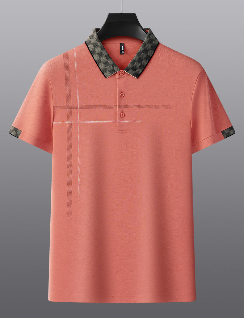 Benjamin – Stickerei-Poloshirt mit kurzem Ärmel für Herren