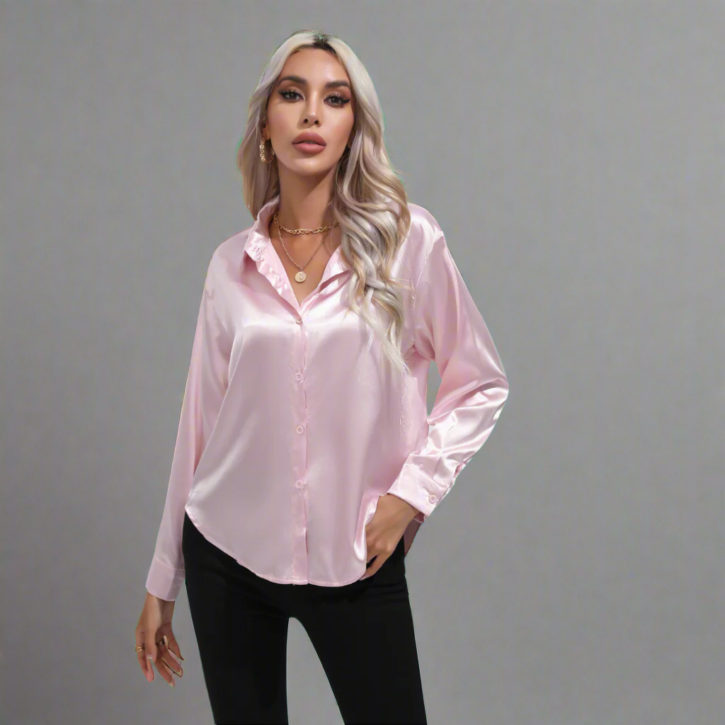 Stefanie | Elegante Luxuriös Damenbluse Für Festliche Anlässe