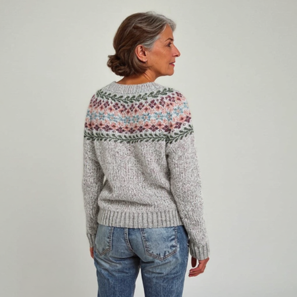 Luciaa - Handge Fertigt Woll Pullover