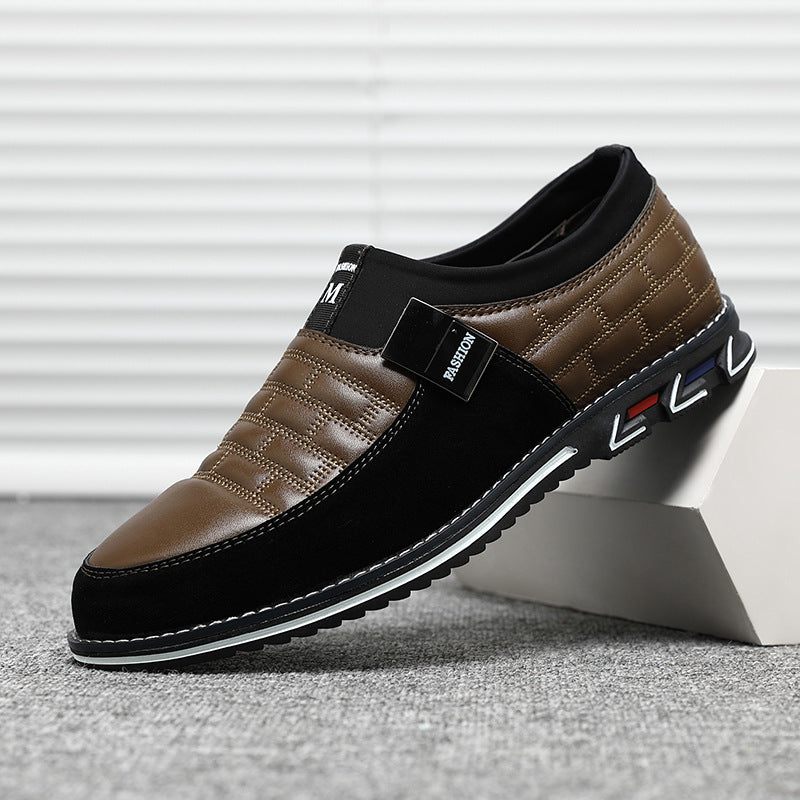 Andrew – Koreanische Business-Casual-Schuhe aus veganem Leder