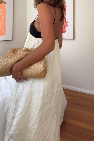 Justina® | Lässiges Colorblock-Sling-Kleid