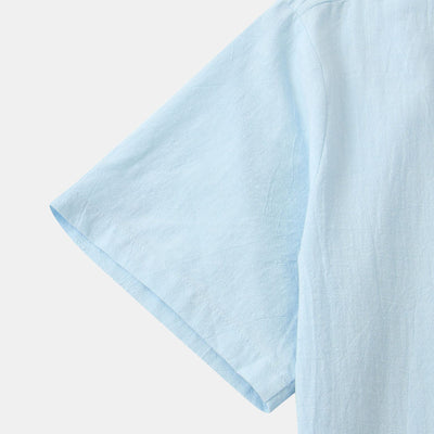 Howard – Lässiges Herrenhemd mit kurzen Ärmeln