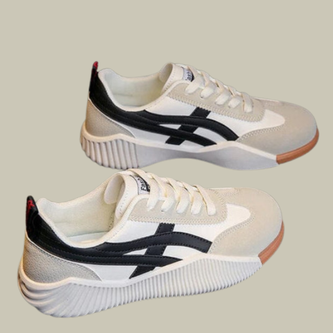 Damen Retro Schnürschuhe für Casual Wear - Orchidea