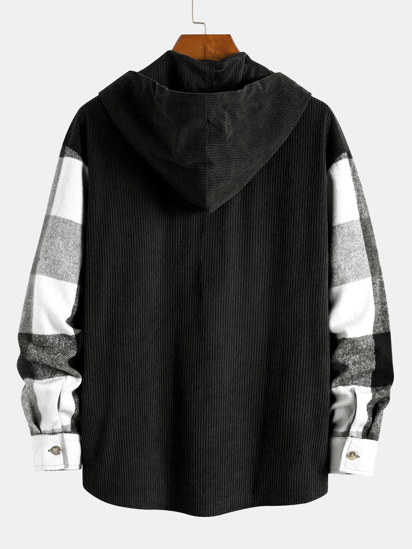 Balthazar – Set Aus Kapuzenpullover Und Hose Aus Cord Patchwork