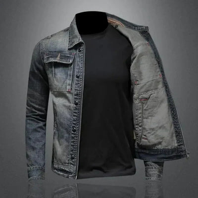 Denimjacke Grau - Max