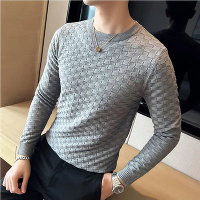Stilvoller Strickpullover für Herren