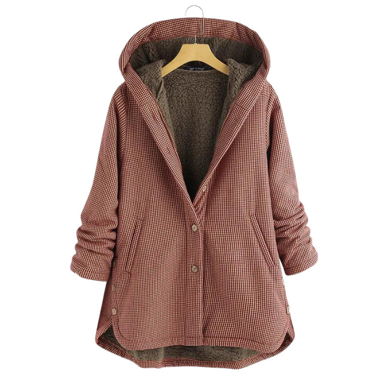 Elegante Damen-Kapuzenjacke