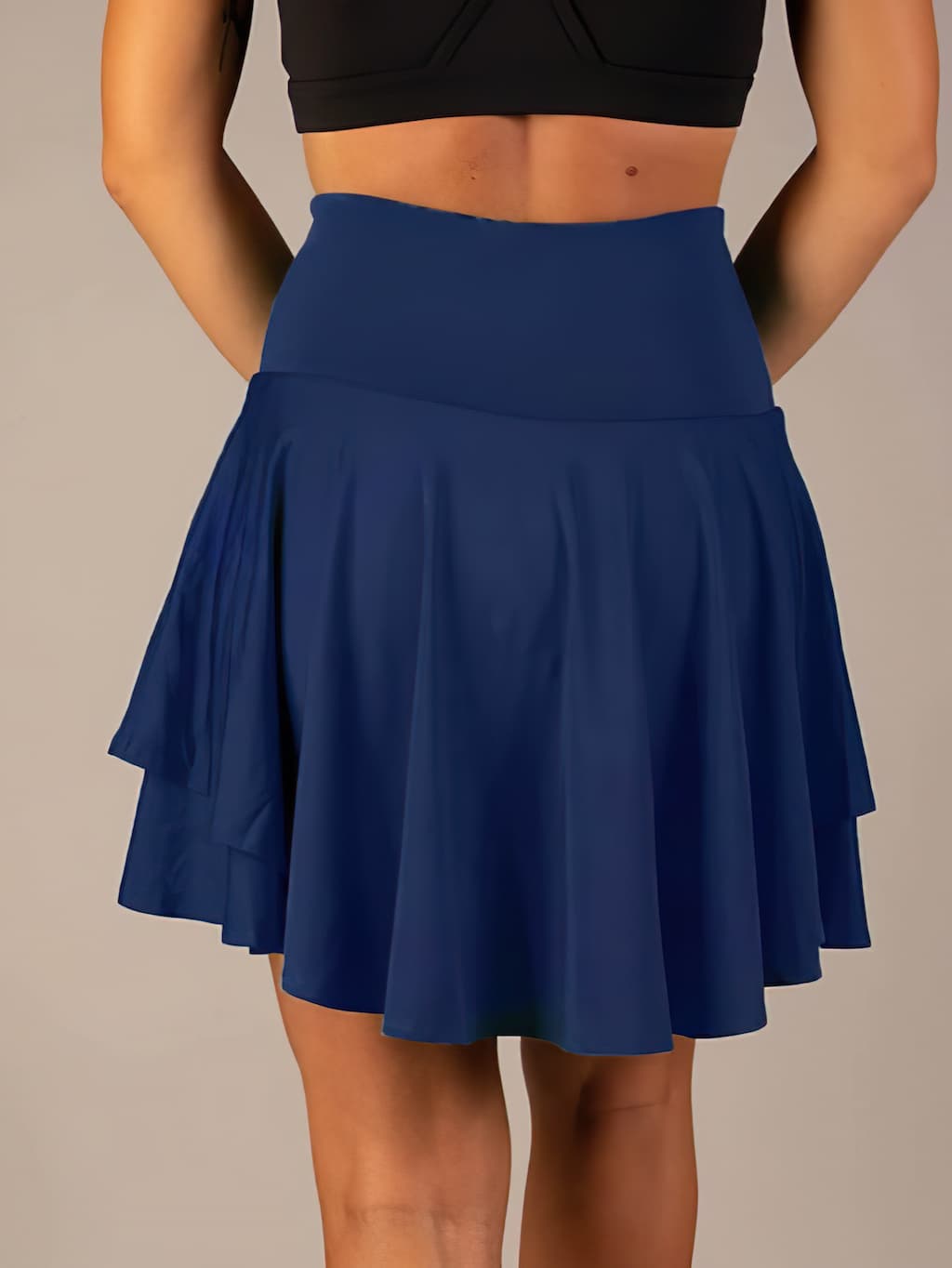 Rock mit Taschen und Shorts für Damen im Retro-Stil - Soryane